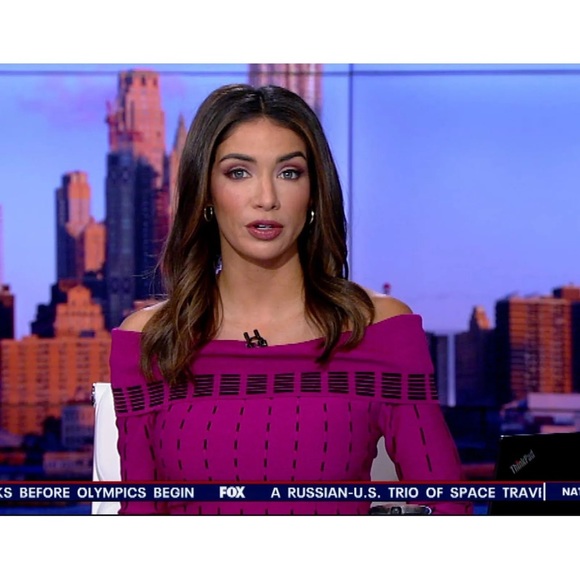 Prabal Gurung Collective Stripe Off The Shoulder Dress
Knit Raspberry 2 - Picture 5 of 11